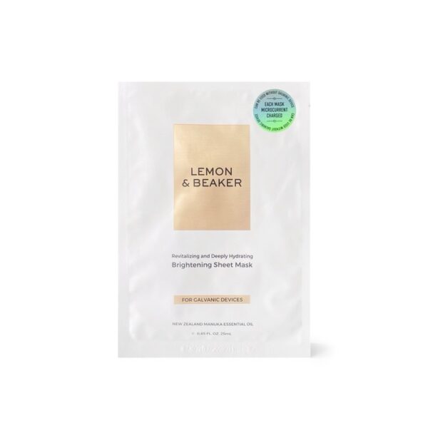 Galvanic Brightening Sheet Mask